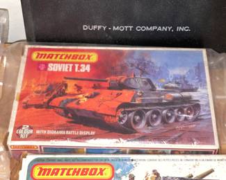 INCREDIBLE Collection Of Model Kits Spanning Many Decades & Brands Such As Matchbox (Mostly Military Related W/ Some Still SEALED!)