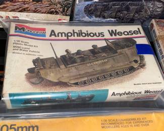 INCREDIBLE Collection Of Model Kits Spanning Many Decades & Brands Such As Matchbox (Mostly Military Related W/ Some Still SEALED!)