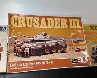 INCREDIBLE Collection Of Model Kits Spanning Many Decades & Brands Such As Matchbox (Mostly Military Related W/ Some Still SEALED!)