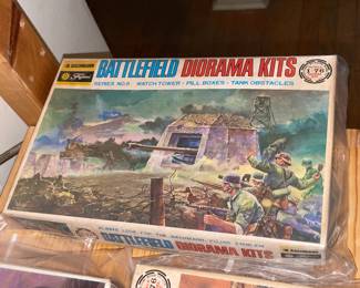 INCREDIBLE Collection Of Model Kits Spanning Many Decades & Brands Such As Matchbox (Mostly Military Related W/ Some Still SEALED!)