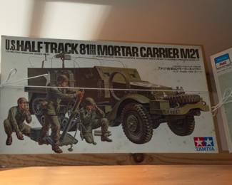 INCREDIBLE Collection Of Model Kits Spanning Many Decades & Brands Such As Matchbox (Mostly Military Related W/ Some Still SEALED!)