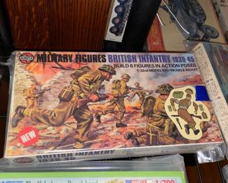 INCREDIBLE Collection Of Model Kits Spanning Many Decades & Brands Such As Matchbox (Mostly Military Related W/ Some Still SEALED!)