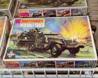 INCREDIBLE Collection Of Model Kits Spanning Many Decades & Brands Such As Matchbox (Mostly Military Related W/ Some Still SEALED!)