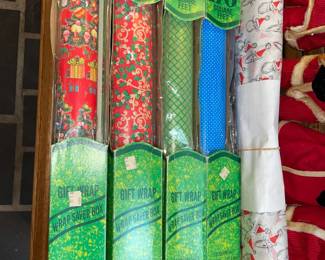 Vintage Christmas Gift Wrap