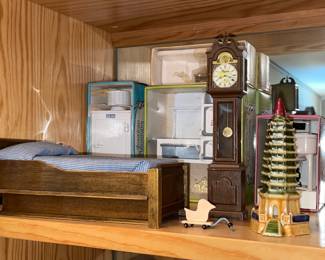 Assorted Doll House Furniture & Accessories