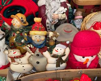 Snowmen Figurines