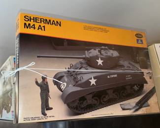 INCREDIBLE Collection Of Model Kits Spanning Many Decades & Brands Such As Matchbox (Mostly Military Related W/ Some Still SEALED!)