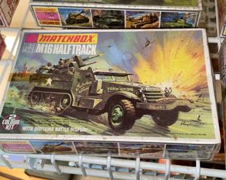 INCREDIBLE Collection Of Model Kits Spanning Many Decades & Brands Such As Matchbox (Mostly Military Related W/ Some Still SEALED!)