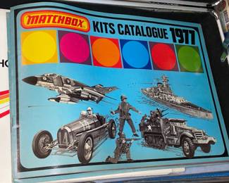 Vintage Matchbox Kits Catologs From 1977