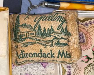 Vintage Scented Pouch From The Adirondack Mountains