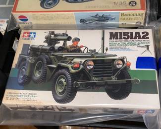 INCREDIBLE Collection Of Model Kits Spanning Many Decades & Brands Such As Matchbox (Mostly Military Related W/ Some Still SEALED!)