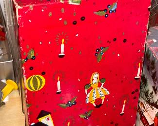 Vintage Christmas Gift Box