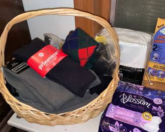 Basket Of NEW Dress Socks