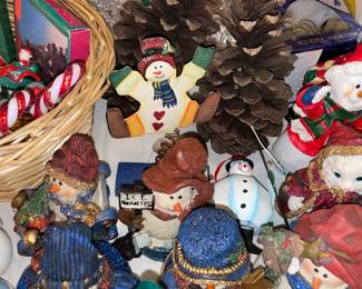 Christmas Snowmen Figurines