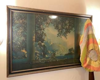 Large Vintage Framed Artwork