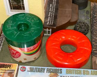 Vintage Plastic & Ceramic (RARE!) Lifesavers Candy Containers