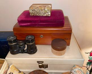 Antique Cedar Chest Salesman Sample Box