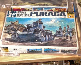 INCREDIBLE Collection Of Model Kits Spanning Many Decades & Brands Such As Matchbox (Mostly Military Related W/ Some Still SEALED!)