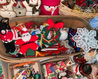 Handmade Crotched Christmas Ornaments