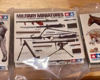 INCREDIBLE Collection Of Model Kits Spanning Many Decades & Brands Such As Matchbox (Mostly Military Related W/ Some Still SEALED!)