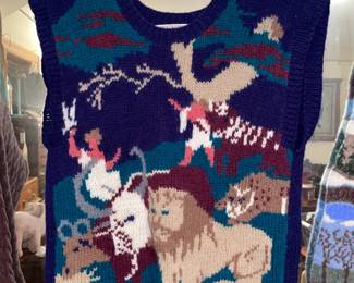 Animal Themed Sweater Vest