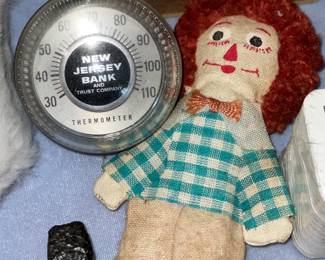 Vintage Mini Raggedy Anne Doll