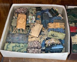 INCREDIBLE Collection Of Model Kits Spanning Many Decades & Brands Such As Matchbox (Mostly Military Related W/ Some Still SEALED!)