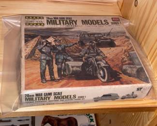 INCREDIBLE Collection Of Model Kits Spanning Many Decades & Brands Such As Matchbox (Mostly Military Related W/ Some Still SEALED!)