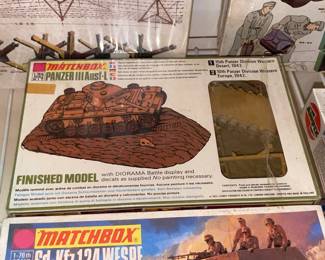 INCREDIBLE Collection Of Model Kits Spanning Many Decades & Brands Such As Matchbox (Mostly Military Related W/ Some Still SEALED!)