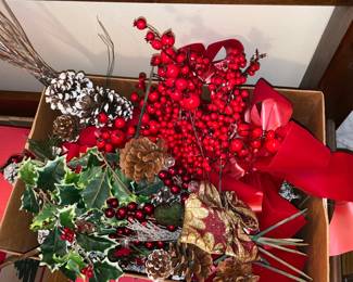 Christmas Floral Picks