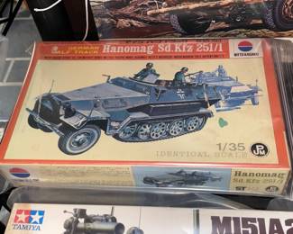 INCREDIBLE Collection Of Model Kits Spanning Many Decades & Brands Such As Matchbox (Mostly Military Related W/ Some Still SEALED!)