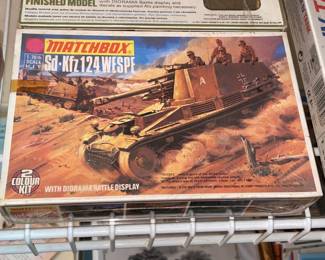 INCREDIBLE Collection Of Model Kits Spanning Many Decades & Brands Such As Matchbox (Mostly Military Related W/ Some Still SEALED!)