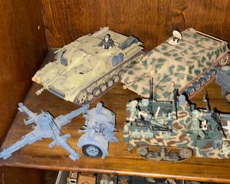 INCREDIBLE Collection Of Model Kits Spanning Many Decades & Brands Such As Matchbox (Mostly Military Related W/ Some Still SEALED!)