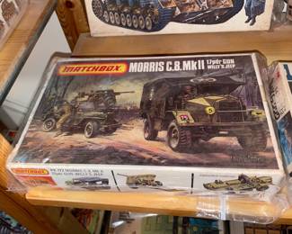 INCREDIBLE Collection Of Model Kits Spanning Many Decades & Brands Such As Matchbox (Mostly Military Related W/ Some Still SEALED!)