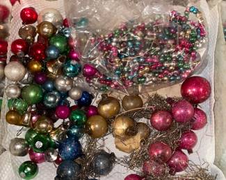 Vintage & Antique Glass Christmas Ornaments