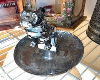 Vintage Mack Trucks Dog Ashtray