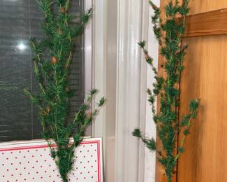 Antique Christmas Feather Trees