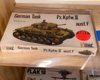 INCREDIBLE Collection Of Model Kits Spanning Many Decades & Brands Such As Matchbox (Mostly Military Related W/ Some Still SEALED!)