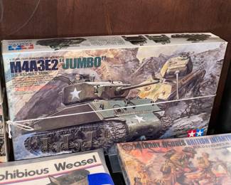 INCREDIBLE Collection Of Model Kits Spanning Many Decades & Brands Such As Matchbox (Mostly Military Related W/ Some Still SEALED!)