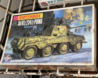 INCREDIBLE Collection Of Model Kits Spanning Many Decades & Brands Such As Matchbox (Mostly Military Related W/ Some Still SEALED!)