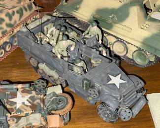 INCREDIBLE Collection Of Model Kits Spanning Many Decades & Brands Such As Matchbox (Mostly Military Related W/ Some Still SEALED!)