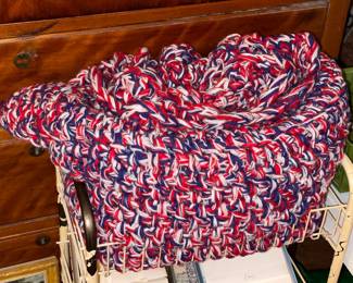 Vintage Handmade Crotched Blanket
