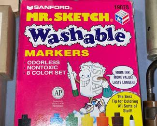 Vntage Mr.Sketch Washable Markers