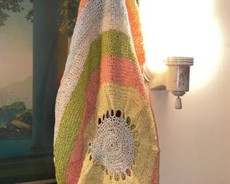 Vintage Handmade Seat Cushion Cover