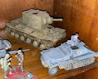 INCREDIBLE Collection Of Model Kits Spanning Many Decades & Brands Such As Matchbox (Mostly Military Related W/ Some Still SEALED!)