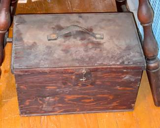 Wooden Handled Box