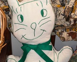 Handmade Cat Pillow