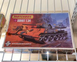 INCREDIBLE Collection Of Model Kits Spanning Many Decades & Brands Such As Matchbox (Mostly Military Related W/ Some Still SEALED!)