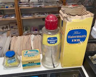 Antique Waterman's Ink Collection