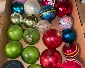 Vintage & Antique Glass Christmas Ornaments